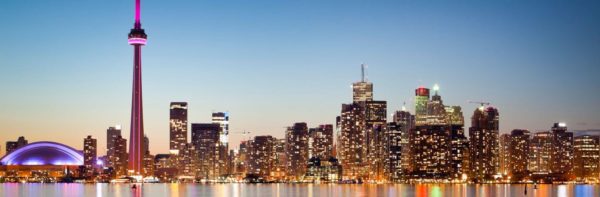 Silhouette de Toronto, page d'accueil de l'entreprise de déménagement Office Move Pro à Toronto