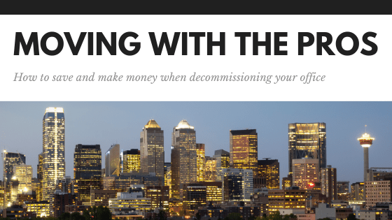 how to save and make money decommissioning your office